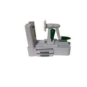 Veggetti PRO Table Top Spiralizer 3 Blades Stainless steel Grips table Thick spi